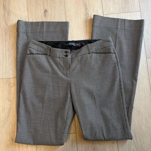 The Limited Women’s Drew Fit Black & White Checked Pants